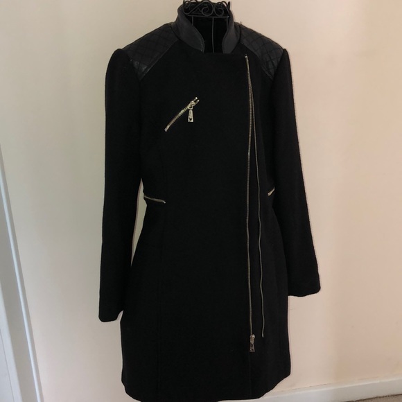 Guess Jackets & Blazers - GUESS Black Coat